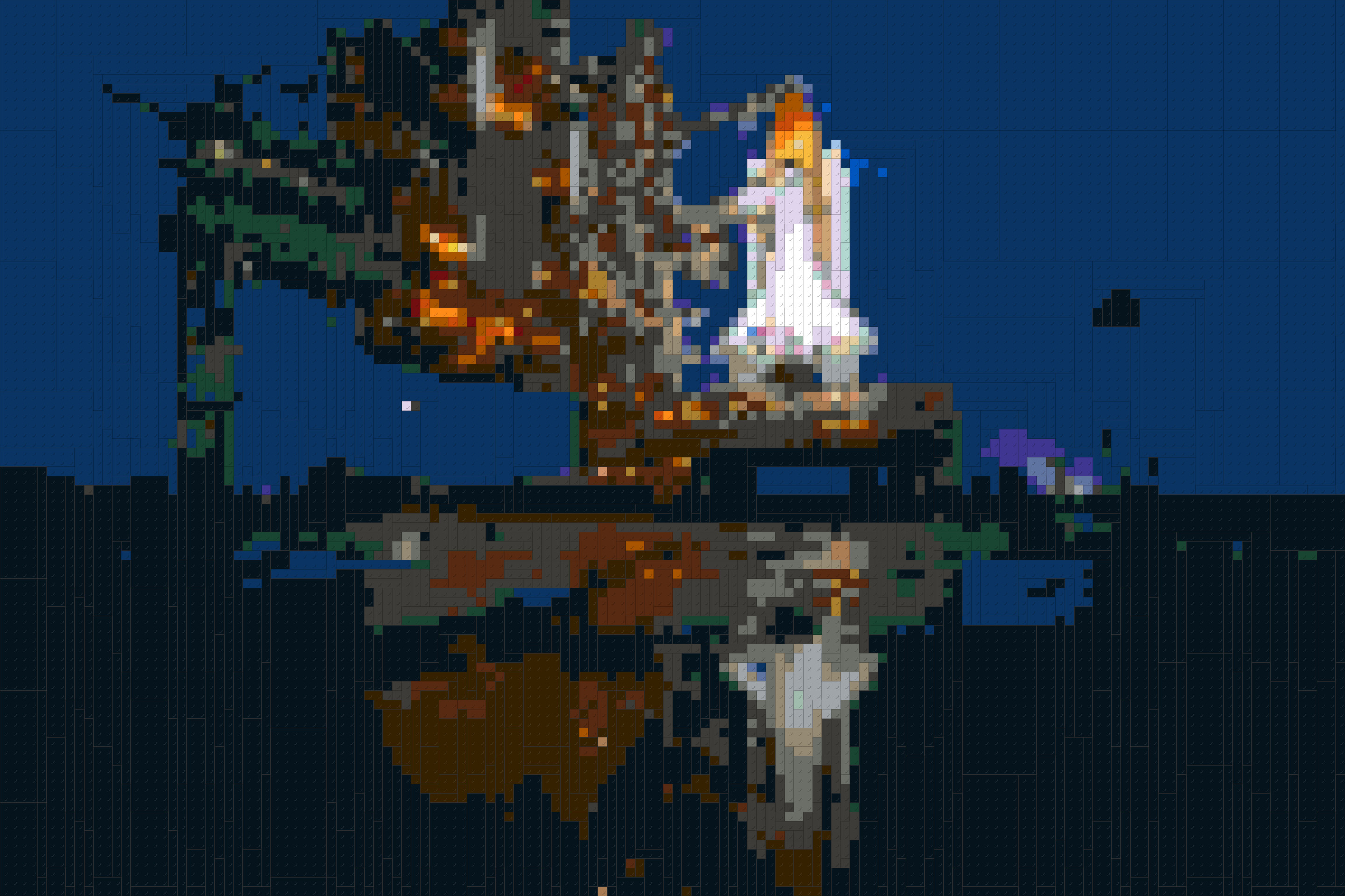 Space Shuttle Launch At Night