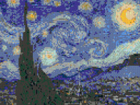 Vincent van Gogh Starry Night Mosaic