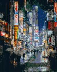 Nighttime Tokyo Streets