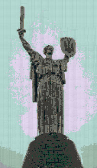 Majestic Tribute In Bricks