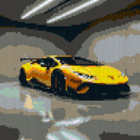Supercar Elegance In Bricks